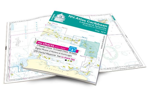 NV Chart Region 12.2 - Leeward Islands - Anguilla to Dominica - 2022